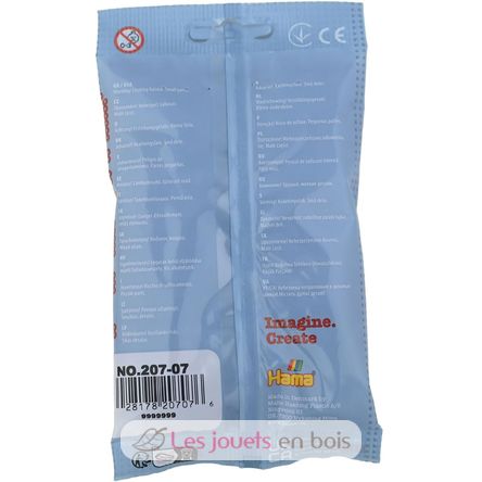 Bolsa de 1000 cuentas de plástico Midi Púrpura HAMA-207-07 Hama 4