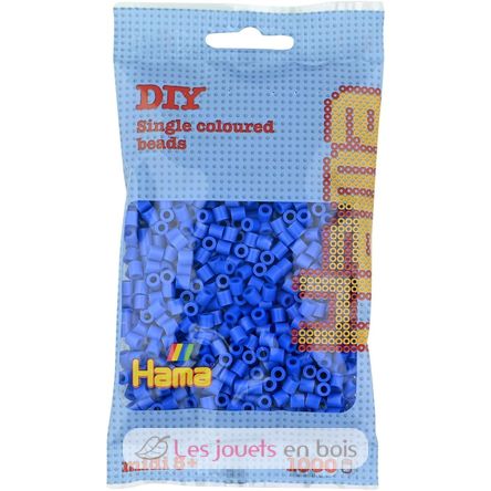 Bolsa de 1000 cuentas de plástico Midi Azul HAMA-207-09 Hama 1