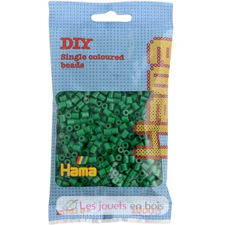 Bolsa de 1000 cuentas de plástico Midi Verde HAMA-207-10 Hama 1
