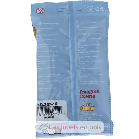 Bolsa de 1000 cuentas de plástico Midi Castaño HAMA-207-12 Hama 1