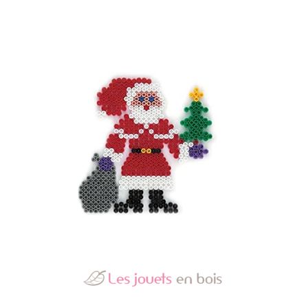 Bolsa de 1000 cuentas de plástico Midi navidad roja HAMA-207-22 Hama 3