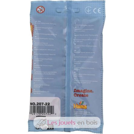 Bolsa de 1000 cuentas de plástico Midi navidad roja HAMA-207-22 Hama 5