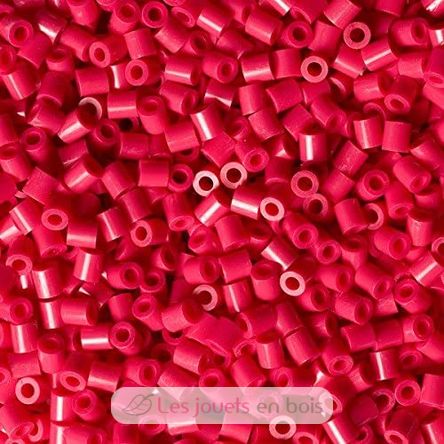Bolsa de 1000 cuentas de plástico Midi Vino tinto HAMA-207-29 Hama 2