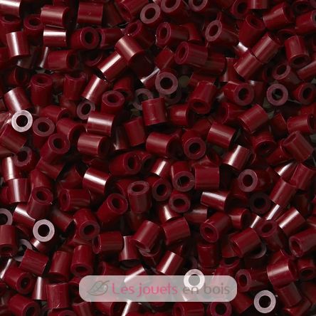 Bolsa de 1000 cuentas de plástico Midi rojo marrón HAMA-207-30 Hama 2