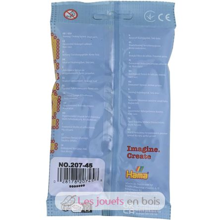 Bolsa de 1000 cuentas de plástico Midi violeta pastel HAMA-207-45 Hama 4