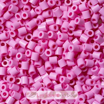Bolsa de 1000 cuentas de plástico Midi rosa pastel HAMA-207-48 Hama 2