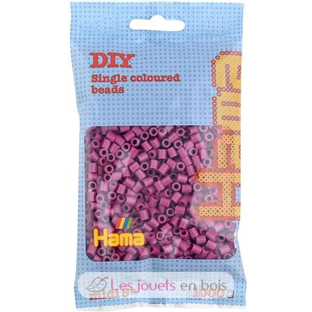 Bolsa de 1000 cuentas de plástico Midi ciruela HAMA-207-82 Hama 1