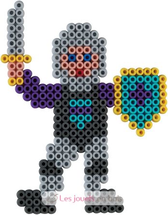 Bolsa de 1000 cuentas de plástico Midi gris claro HAMA-207-70 Hama 5