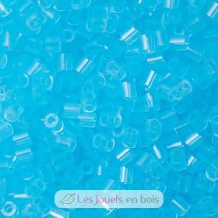 Bolsa de 1000 cuentas de plástico Midi azul transparente HAMA-207-73 Hama 2