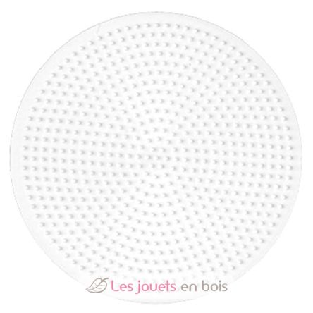 Gran plato redondo Midi perlas de plástico blanco HAMA-221 Hama 2