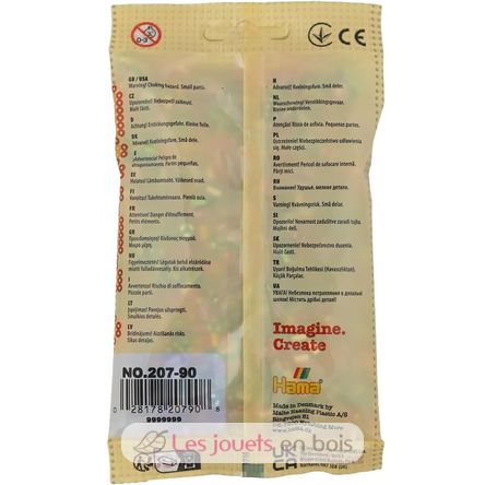 Bolsa de 1000 cuentas de plástico Midi Dos tonos HAMA-207-90 Hama 5