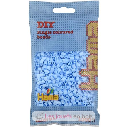 Bolsa de 1000 cuentas de plástico Midi azul hielo HAMA-207-97 Hama 1