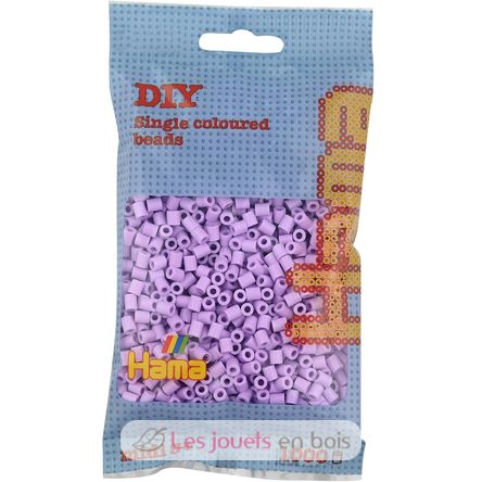 Bolsa de 1000 cuentas de plástico Midi lila HAMA-207-96 Hama 1