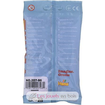 Bolsa de 1000 cuentas de plástico Midi lila HAMA-207-96 Hama 4