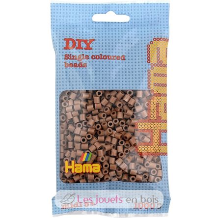 Bolsa de 1000 cuentas de plástico Midi Café helado HAMA-207-76 Hama 1