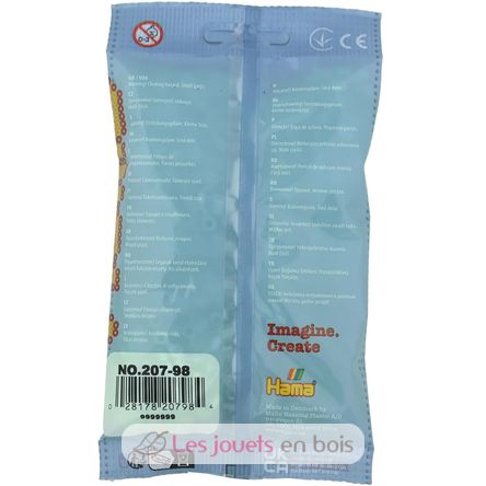 Bolsa de 1000 cuentas de plástico Midi menta pastel HAMA-207-98 Hama 4