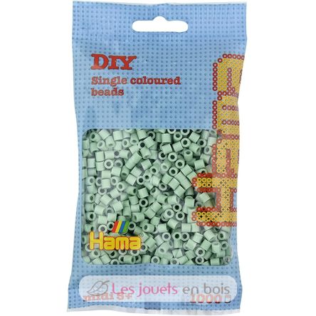 Bolsa de 1000 cuentas de plástico Midi eucalipto HAMA-207-101 Hama 1