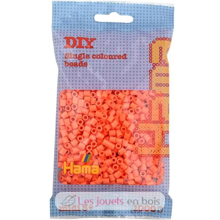 Bolsa de 1000 cuentas de plástico Midi Albaricoque HAMA-207-79 Hama 1