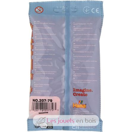 Bolsa de 1000 cuentas de plástico Midi Albaricoque HAMA-207-79 Hama 5