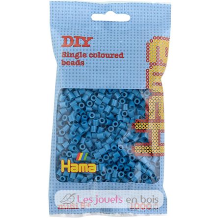 Bolsa de 1000 cuentas de plástico Midi aceite azul HAMA-207-83 Hama 1