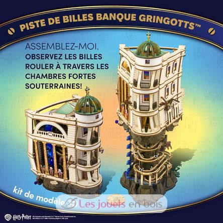 Banco Mágico Gringotts modelo mecánico U70276 Ugears 12