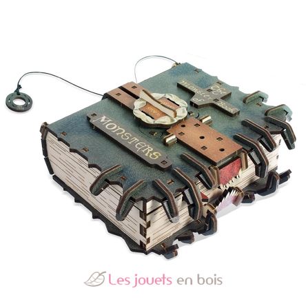 El monstruoso libro de los monstruos modelo mecánico U70274 Ugears 1