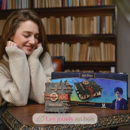 El monstruoso libro de los monstruos modelo mecánico U70274 Ugears 3