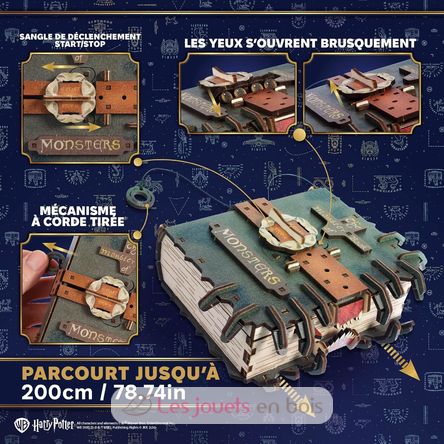 El monstruoso libro de los monstruos modelo mecánico U70274 Ugears 5