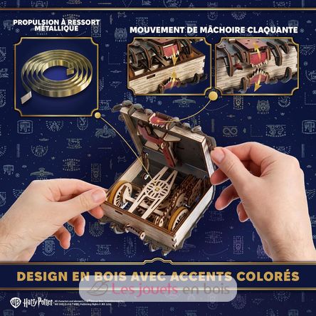 El monstruoso libro de los monstruos modelo mecánico U70274 Ugears 6