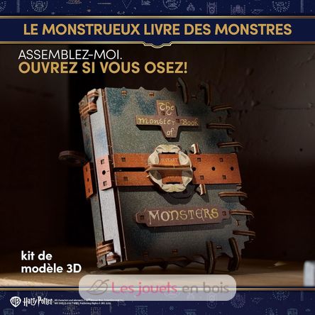 El monstruoso libro de los monstruos modelo mecánico U70274 Ugears 7