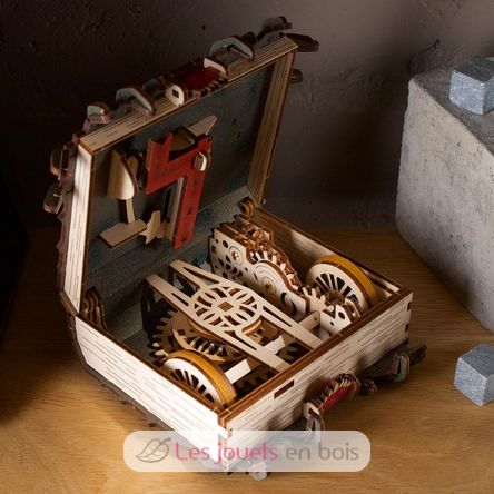 El monstruoso libro de los monstruos modelo mecánico U70274 Ugears 8