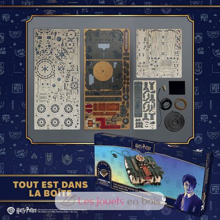 El monstruoso libro de los monstruos modelo mecánico U70274 Ugears 10