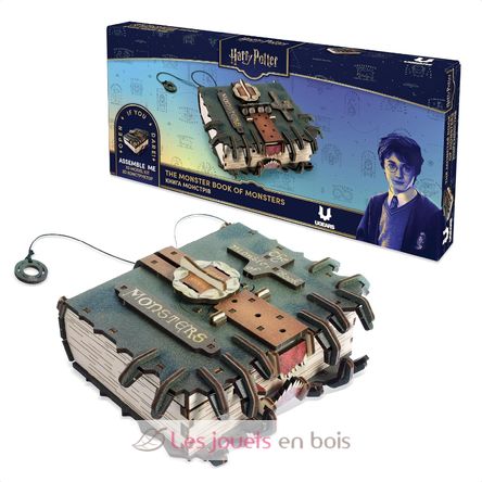 El monstruoso libro de los monstruos modelo mecánico U70274 Ugears 2