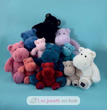 Hip Chic peluche hipopótamo azul 25 cm HO3107 Histoire d'Ours 5