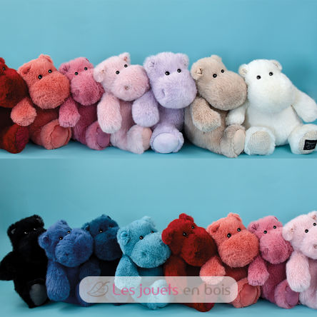 Hip Chic peluche hipopótamo azul 25 cm HO3107 Histoire d'Ours 3