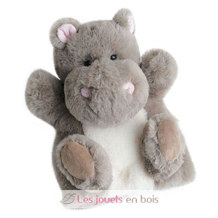 Hipopótamo marioneta de mano 25 cm HO2592 Histoire d'Ours 1