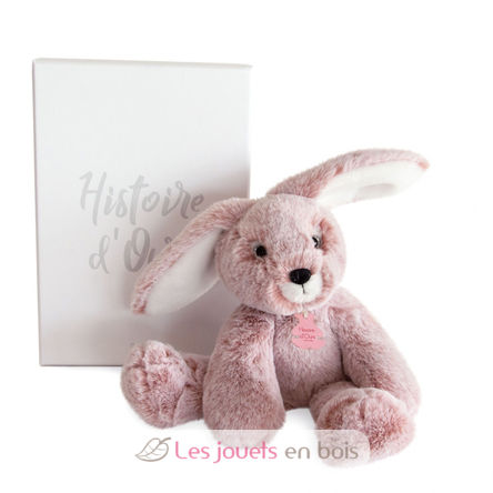 Peluche conejito rosa 25 cm HO3007 Histoire d'Ours 4