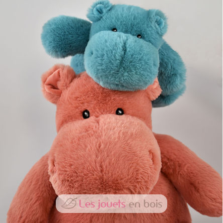 Hip Chic peluche hipopótamo terracota 40 cm HO3100 Histoire d'Ours 2