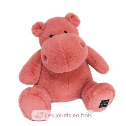 Hip Chic peluche hipopótamo terracota 40 cm HO3100 Histoire d'Ours 1