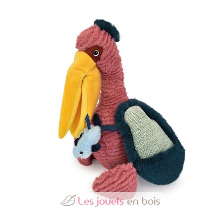 Peluche pelícano rosa HO3260 Histoire d'Ours 1