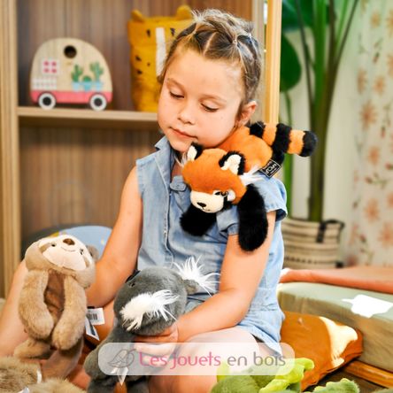 Peluche de panda rojo magnético 30 cm HO3360 Histoire d'Ours 8