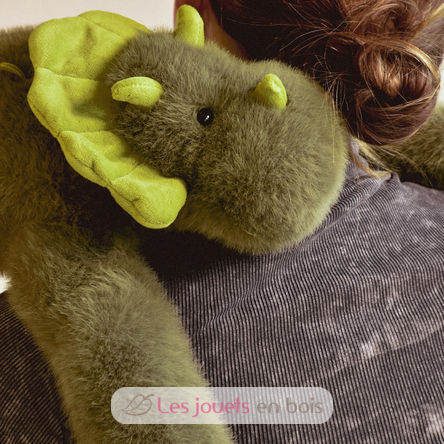 Peluche de dinosaurio verde 40 cm HO3362 Histoire d'Ours 2