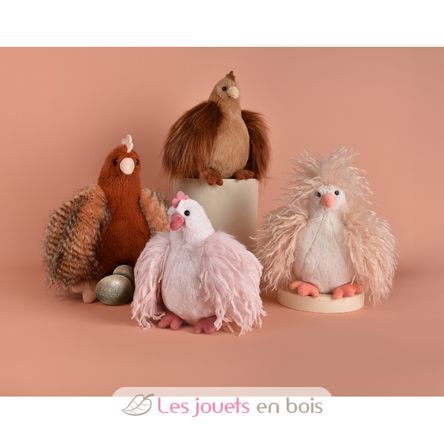 Peluche Gallina con frizz 20 cm HO3446 Histoire d'Ours 9