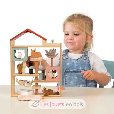 Hotel para gatos TL8169 Tender Leaf Toys 4