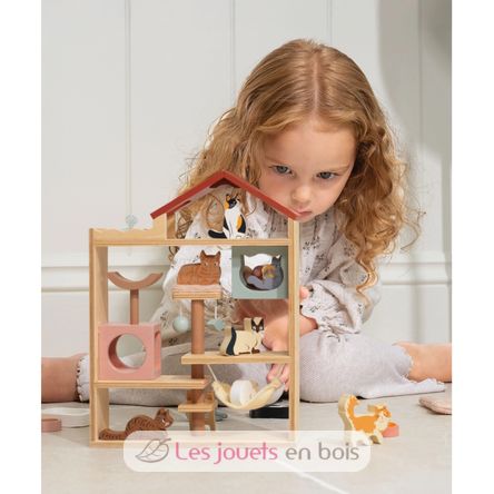 Hotel para gatos TL8169 Tender Leaf Toys 5