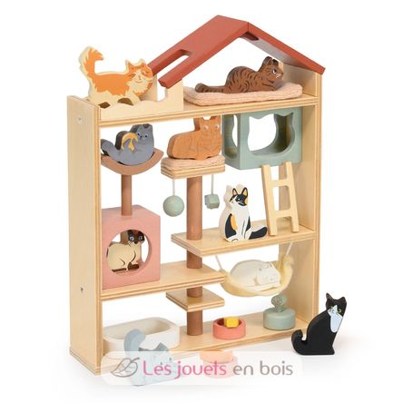 Hotel para gatos TL8169 Tender Leaf Toys 1