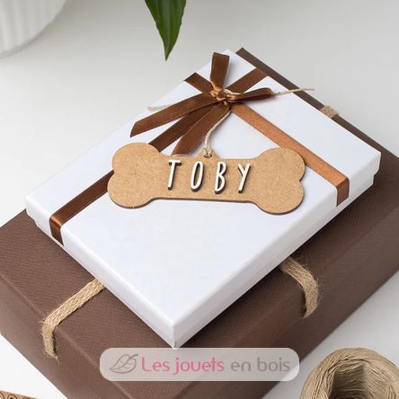 Adorno hueso de madera personalizable VI-HU10 Vintiun 4