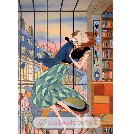El beso de Bruchon IC002-500 Puzzle Michèle Wilson 2