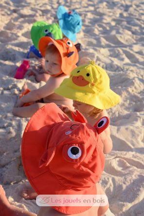 Camisa y gorro de cangrejo (3-6M) ZOO-122-010-001 Zoocchini 3