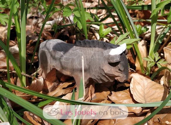 Figura ñu en madera WU-40475 Wudimals 3